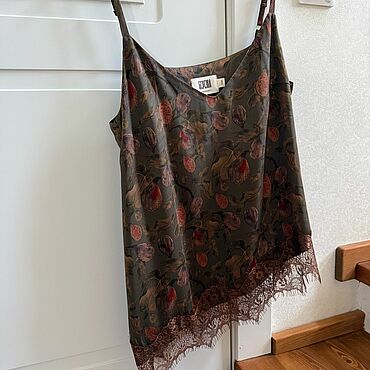 Одежда ручной работы. Ярмарка Мастеров - ручная работа Топ из вискозного шелка. Handmade.