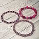 Order A bracelet made of beads: pink mist. Kairos. Livemaster. . Bead bracelet Фото №3