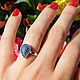 Ring with sapphires 'Florence'. Rings. Fashion shop. My Livemaster. Фото №5