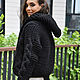 Order Knitted bomber jacket for women. SHAPAR - knitting clothes. Livemaster. . Cardigans Фото №3