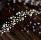 Свадебная веточка для волос золото, айвори, Украшения для причесок, Москва,  Фото №1