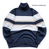 Детский свитер с орнаментом