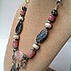 Necklace ethnic beads made from natural stones Turkish Delight. Necklace. Love story stone/ (roman-c-kamnem). My Livemaster. Фото №5