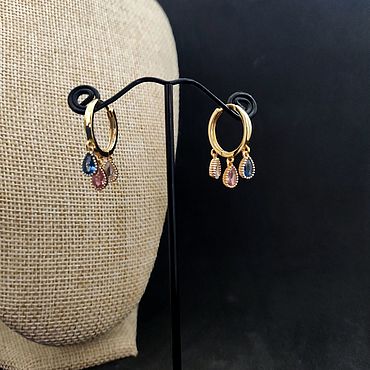 Украшения ручной работы. Ярмарка Мастеров - ручная работа Серьги "Капель". Handmade.
