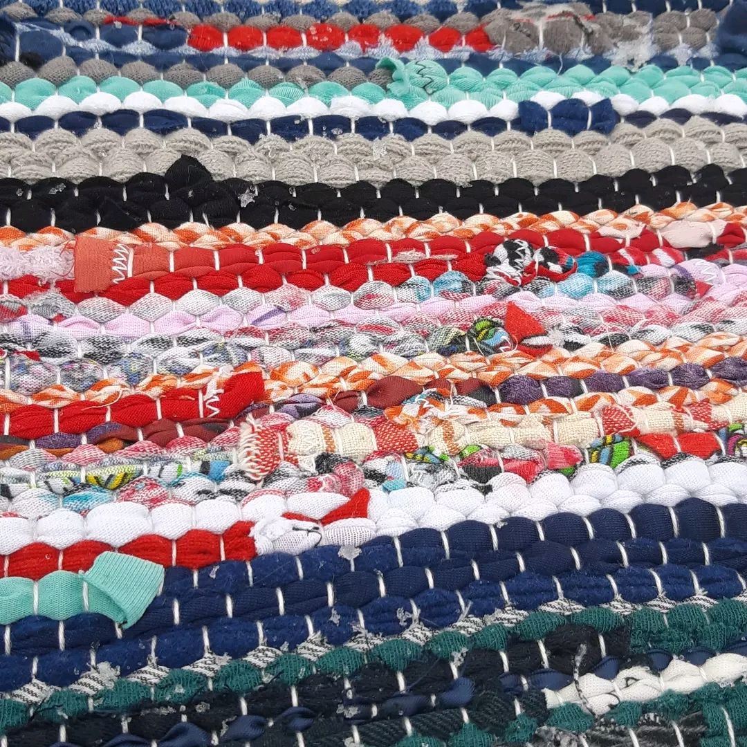 Домотканый коврик - дорожка в интернет-магазине Ярмарка Мастеров по ...