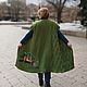 Women's knitted long Chameleon vest, Vests, Chelyabinsk,  Фото №1