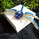 Dragonfly bead pin brooch as a gift for a friend. Brooches. yuliyamashukova. My Livemaster. Фото №4