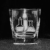 Посуда handmade. Livemaster - original item Chemist. A glass of whiskey. Handmade.