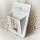 Order Box pocket shabby chic for small ' Roses'. painting and decoupage from Marina (sovaj). Livemaster. . Storage Box Фото №3