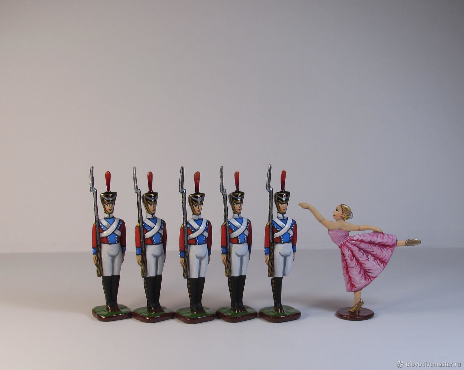 "The Steadfast Tin Soldier". Set. Tin. Painting. 40 mm купить на