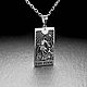 Подвеска Карта Таро Дурак. Подвеска. AlexFox Jewelry. Интернет-магазин Ярмарка Мастеров.  Фото №2