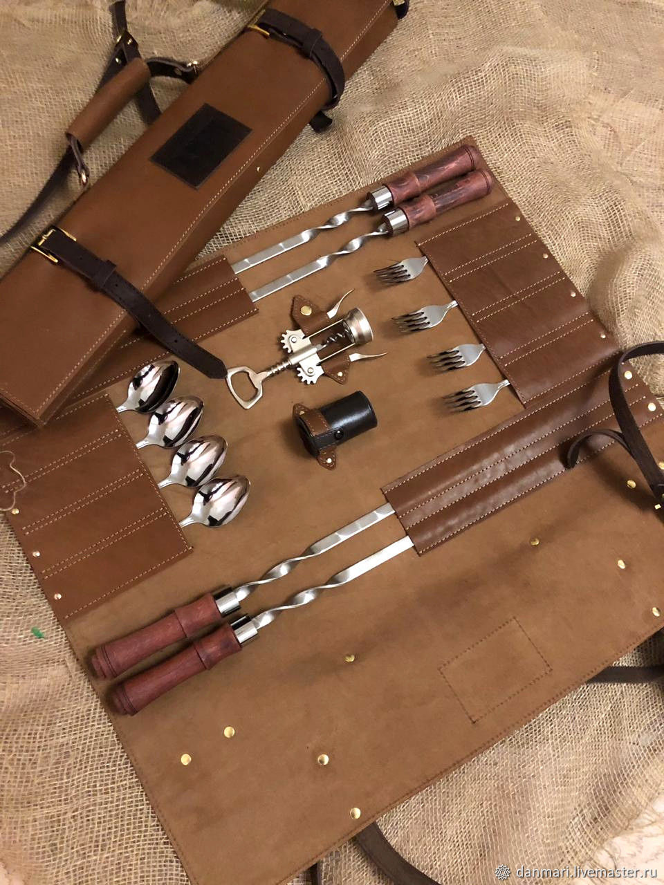 Чехол Для Шампуров Из Кожи Купить