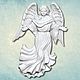 Молд "Ангел" (2 размера), Декор для декупажа и росписи, Серпухов,  Фото №1