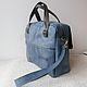 Order Cool Italian leather briefcase with engraving and painting. Innela- авторские кожаные сумки на заказ.. Livemaster. . Brief case Фото №3