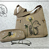 Сумки и аксессуары handmade. Livemaster - original item Bag textile Hedgehog by oduvan. Handmade.