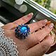Кольцо с ярким лабрадором. Кольца. bijoux_de_Mari. Интернет-магазин Ярмарка Мастеров.  Фото №2