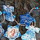 Новогодняя гирлянда. Елочные игрушки. Елена Крылова (domsolntza). Интернет-магазин Ярмарка Мастеров.  Фото №2