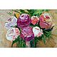 Order Oil Painting Peonies painting bouquet of Peonies Pink Peonies Voluminous Flowers. Lana Zaitceva. Livemaster. . Pictures Фото №3