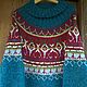 Jerseys: Knitted sweater 'Norwegian'. Lopayesa. Sweaters. DominikaSamara. My Livemaster. Фото №5