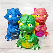 Косметика ручной работы handmade. Livemaster - original item Soap Dragon shaped gift for children fantasy New Year 2024. Handmade.