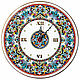 clocks, decorative,ceramic,round 40cm. Watch. Solo. Online shopping on My Livemaster.  Фото №2