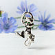Silver pendant 'Surprised kitty'. Pendants. Zoloto Master. Online shopping on My Livemaster.  Фото №2
