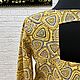 Заказать Льняная блузка желтая горчичная с длинным рукавом. LADY SHRI (ОЛЬГА). Ярмарка Мастеров. . Блузки Фото №3
