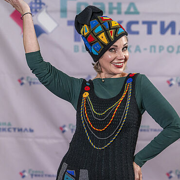 Аксессуары ручной работы. Ярмарка Мастеров - ручная работа Шапка « Витраж». Handmade.