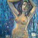  Русалка. Картины. Weiss-Gallery. Живопись и графика. Ярмарка Мастеров.  Фото №4