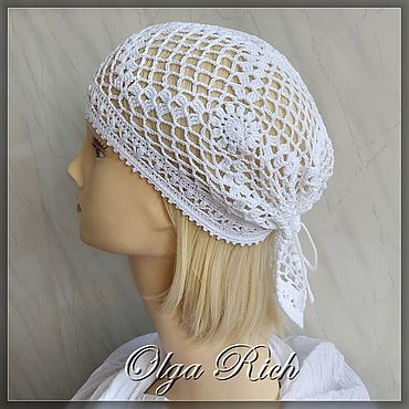 Бандана крючком. Схемы и мастер-классы | Crochet hats, Crochet, Hats