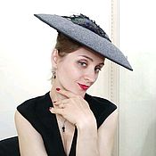 Аксессуары ручной работы. Ярмарка Мастеров - ручная работа El sombrero al estilo de Dior de los 50. Handmade.