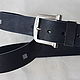 SIMPLE ACCENTS #1, on a Black leather strap. Straps. ZERGY. Online shopping on My Livemaster.  Фото №2