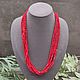 Beads / necklace natural red coral. Beads2. naturalkavni. Online shopping on My Livemaster.  Фото №2