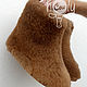 Теплые чуни на цигейке "Cozy Feet". Угги. HolyCowChic. Ярмарка Мастеров.  Фото №4