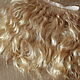 Mohair tress (wheat) (for dolls). Doll hair. Hair and everything for dolls. Online shopping on My Livemaster.  Фото №2