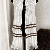 Аксессуары handmade. Livemaster - original item Scarf: knitted long. Handmade.