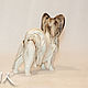 Order Papillon ' Black painting'. Moscow Kerry (porcelaindogs). Livemaster. . Figurines Фото №3