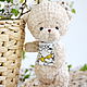 Teddy bear knitted baby. Stuffed Toys. Natalie crochet flowers. My Livemaster. Фото №4