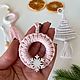 Подарочный бокс новогодних игрушек. Елочные игрушки. Macrame_ecodecor (Оксана Куликова). Интернет-магазин Ярмарка Мастеров.  Фото №2