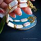 Order Baroque pearl bracelet, 24K gold 'Clouds''. Татьяна Петренкофф (Elegance&Style). Livemaster. . Bead bracelet Фото №3