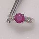 Order Silver ring with ruby. OuroborosJwlry. Livemaster. . Rings Фото №3