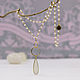 The chain is Elegant with a moonstone pendant. Chain. Mala by Jemma. Online shopping on My Livemaster.  Фото №2