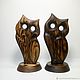 The Statuette 'Owl','Owl'. Stand. Wooden cats-Alexander Savelyev. My Livemaster. Фото №5
