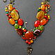 Necklace Autumn Wedding. Necklace. color of magic. Online shopping on My Livemaster.  Фото №2