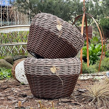 Дача и сад ручной работы. Ярмарка Мастеров - ручная работа Кашпо из ротанга .. Handmade.