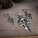 Order Horde Earrings. Horde Earrings. Warcraft. World of Warcraft. silver. Mastenarium (mastenarium). Livemaster. . Earrings Фото №3