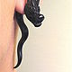 Order  an earring made from horn of Buffalo Dragon. Garuda. Livemaster. . Single earring Фото №3