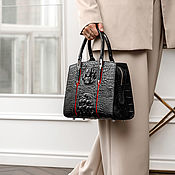 Сумки и аксессуары handmade. Livemaster - original item Women`s bag made of genuine crocodile leather IMA0797B1. Handmade.