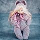 Тедди долл. Сплюшка. Зайка. Тедди Долл. Teddy bears by Olga handmade xelga_grakova. Ярмарка Мастеров.  Фото №5
