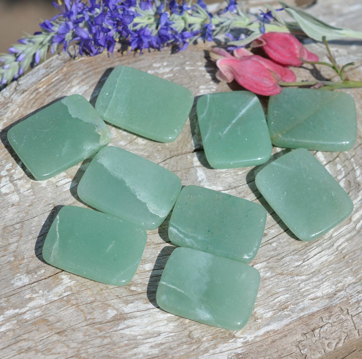 Авантюрин ЗЕЛЕНЫЙ натуральный, 20Х15 мм, АРТ:6-1831 – купить на Ярмарке ...